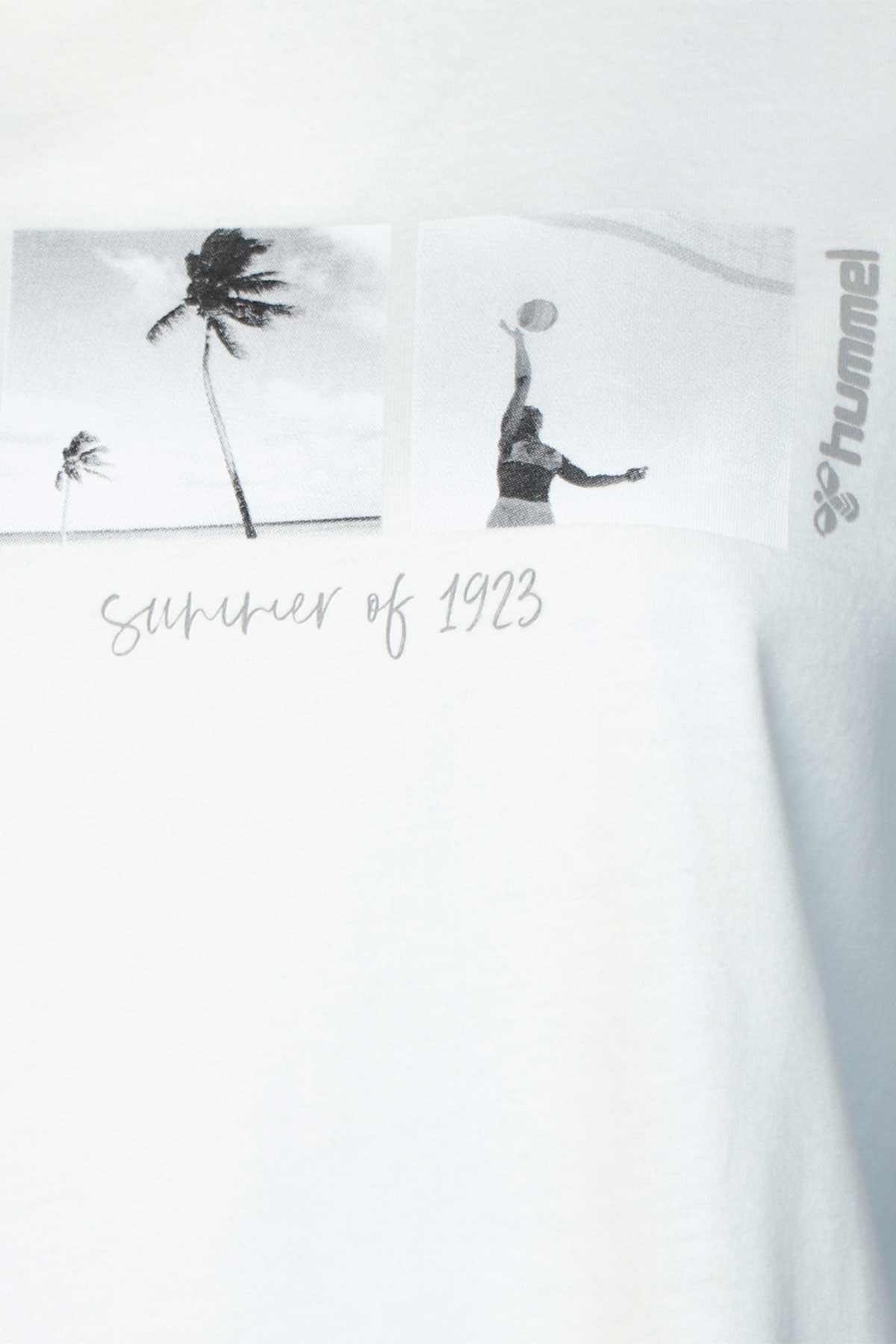 Hummel Aphelios Kadın Tişört 911635-9003 Beyaz