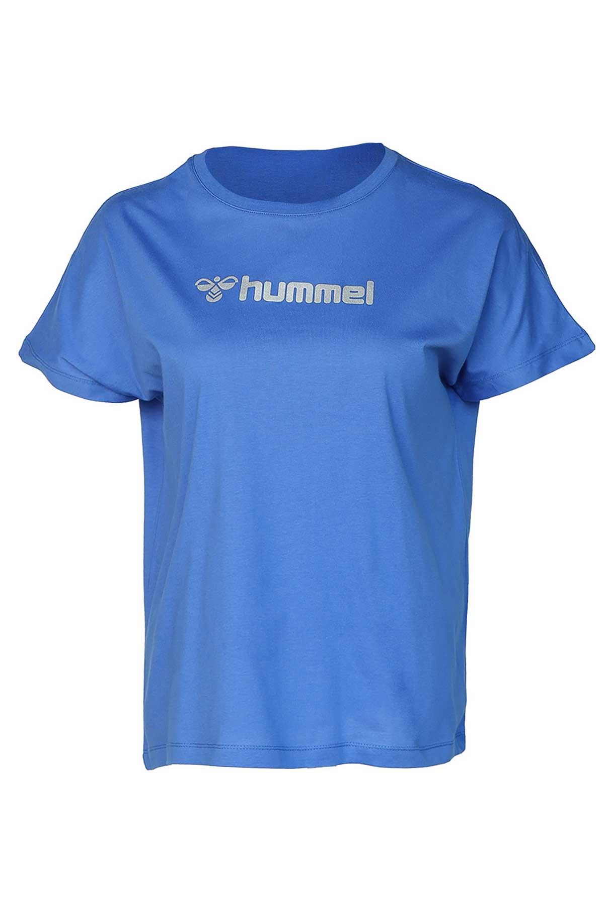 Hummel Arwid Kadın Tişört 911636-7837 Mavi