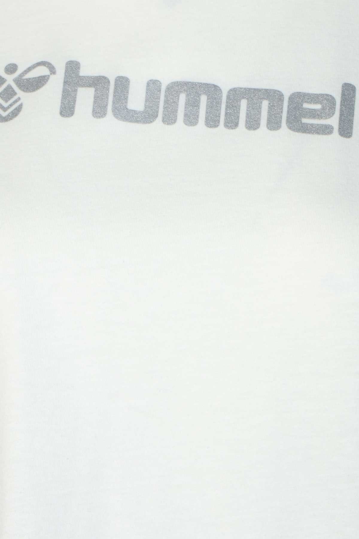 Hummel Arwid Kadın Tişört 911636-9003 Beyaz