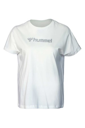 Hummel Arwid Kadın Tişört 911636-9003 Beyaz