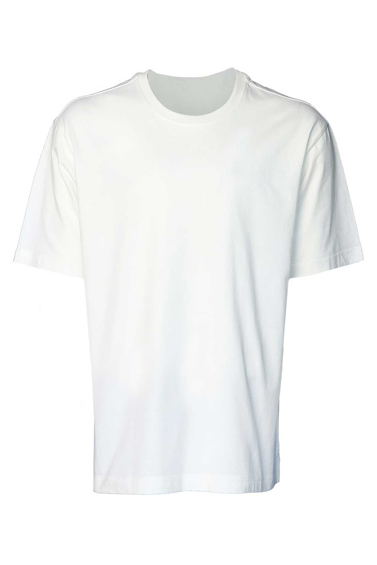 Hummel Baran Erkek Tişört 911637-9003 Beyaz