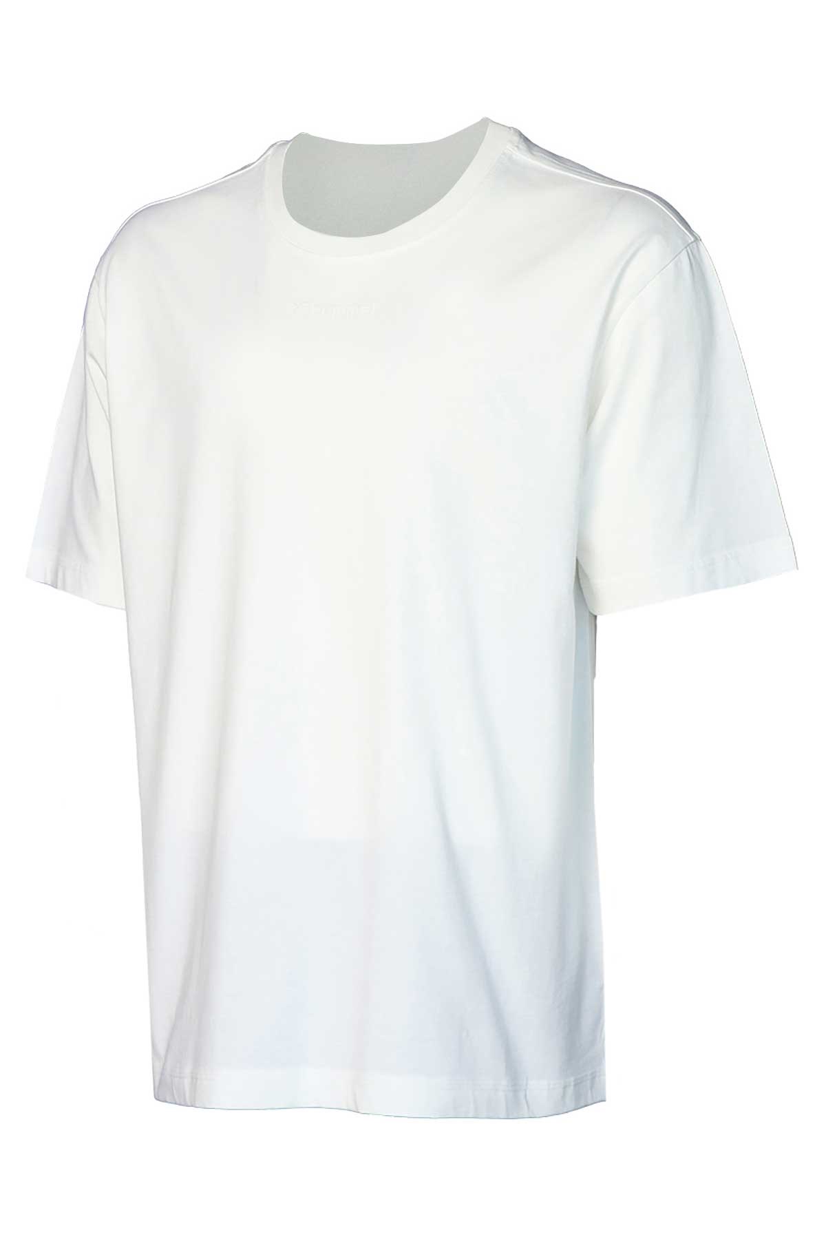 Hummel Baran Erkek Tişört 911637-9003 Beyaz
