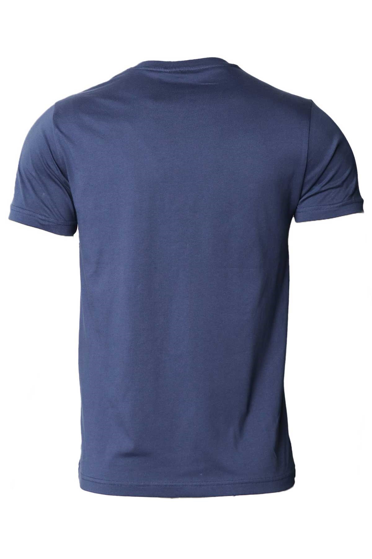 Hummel Blanc Erkek Tişört 911639-2223 Lacivert