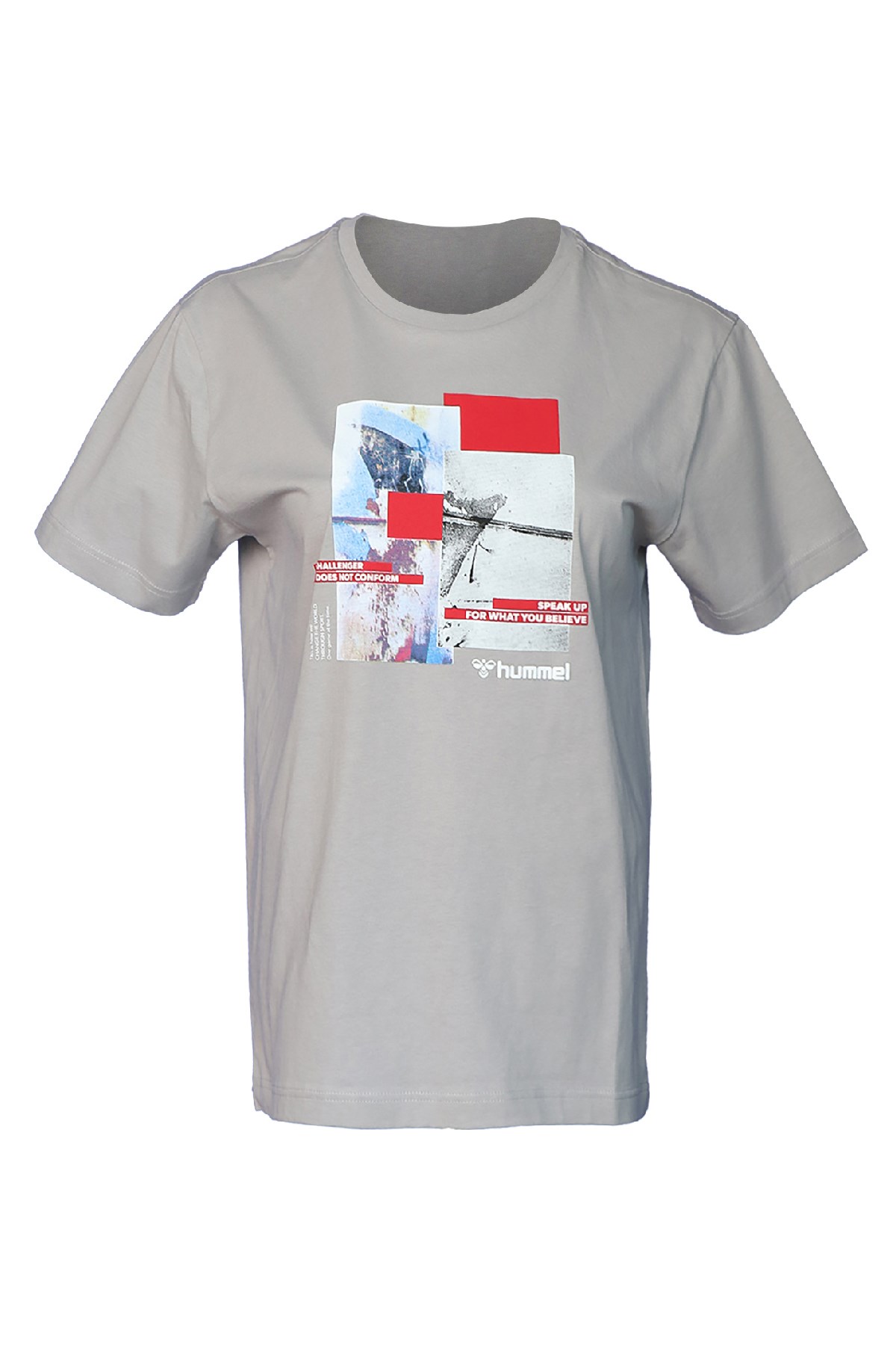 Hummel Jarvan Erkek Tişört 911640-2540 Gri