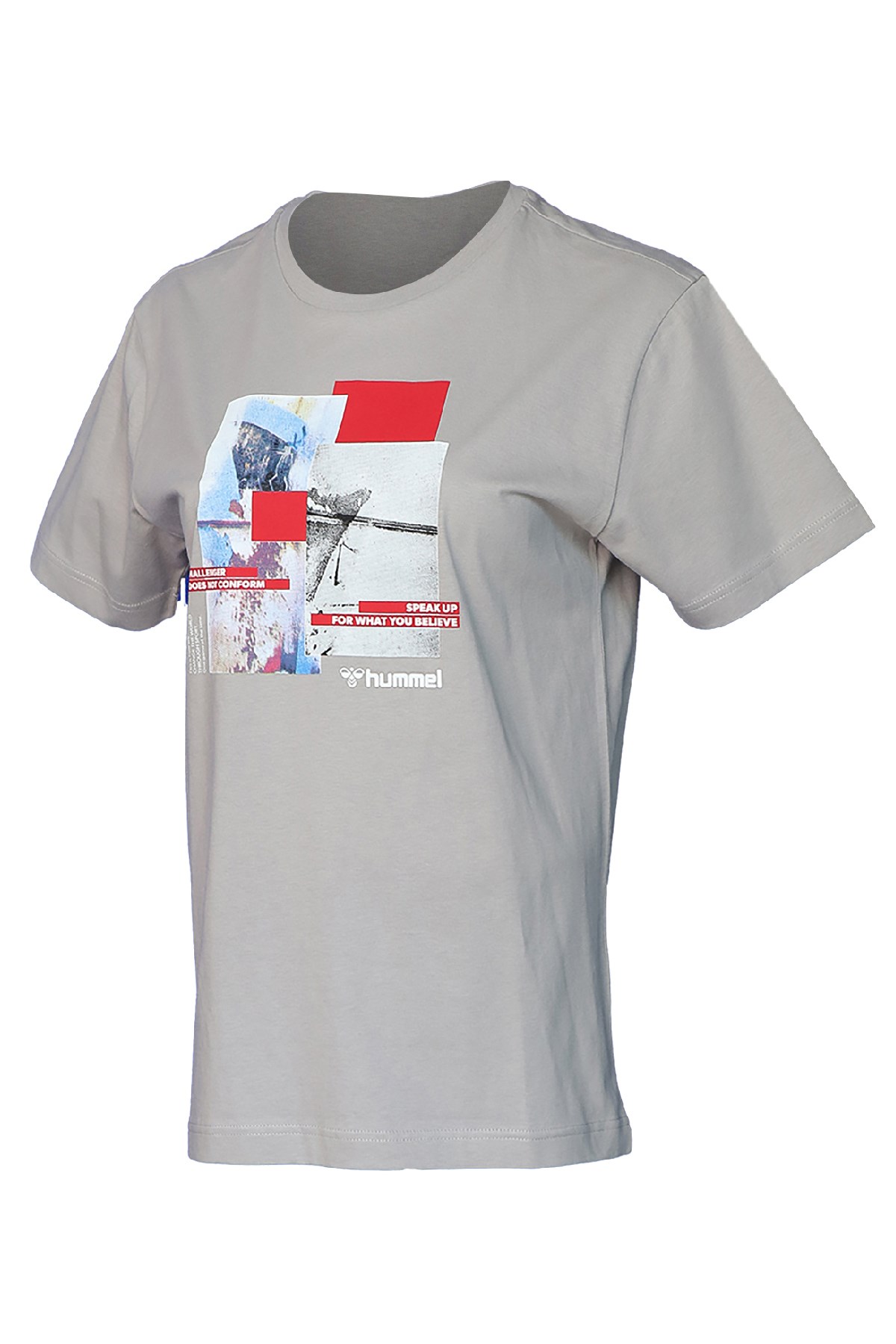 Hummel Jarvan Erkek Tişört 911640-2540 Gri