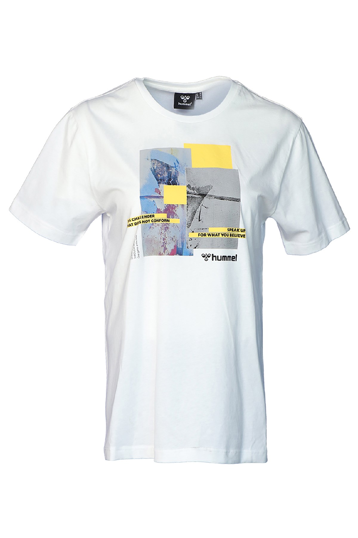 Hummel Jarvan Erkek Tişört 911640-9003 Beyaz