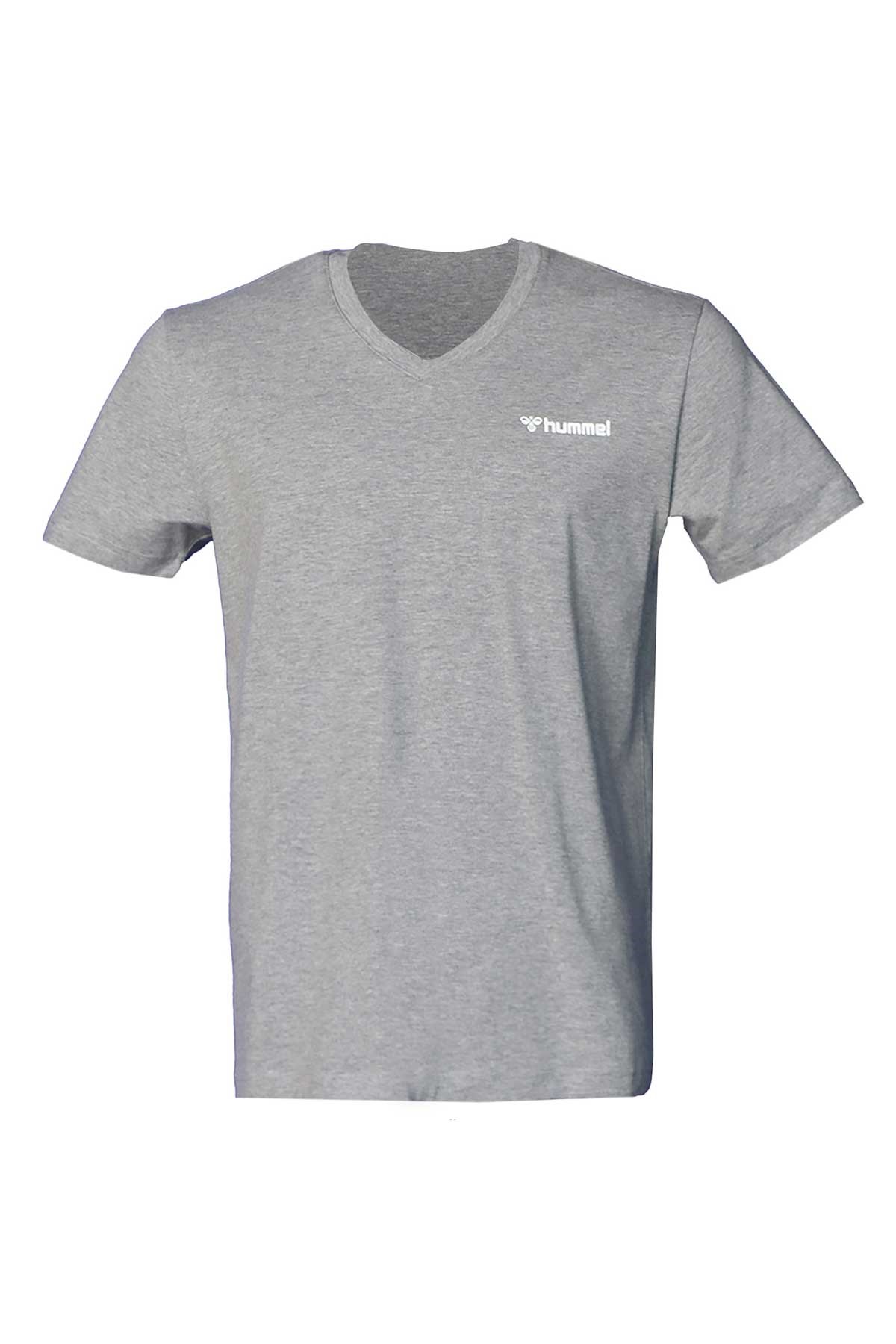 Hummel Kaise Erkek Tişört 911641-2007 Gri