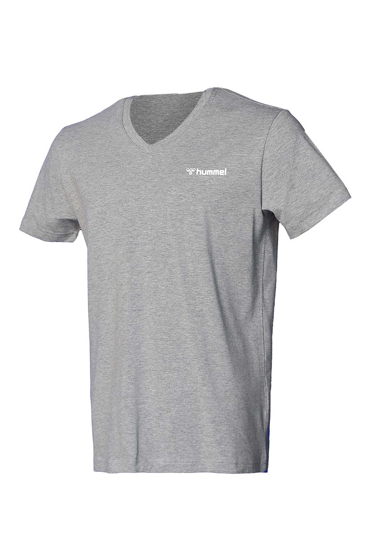 Hummel Kaise Erkek Tişört 911641-2007 Gri