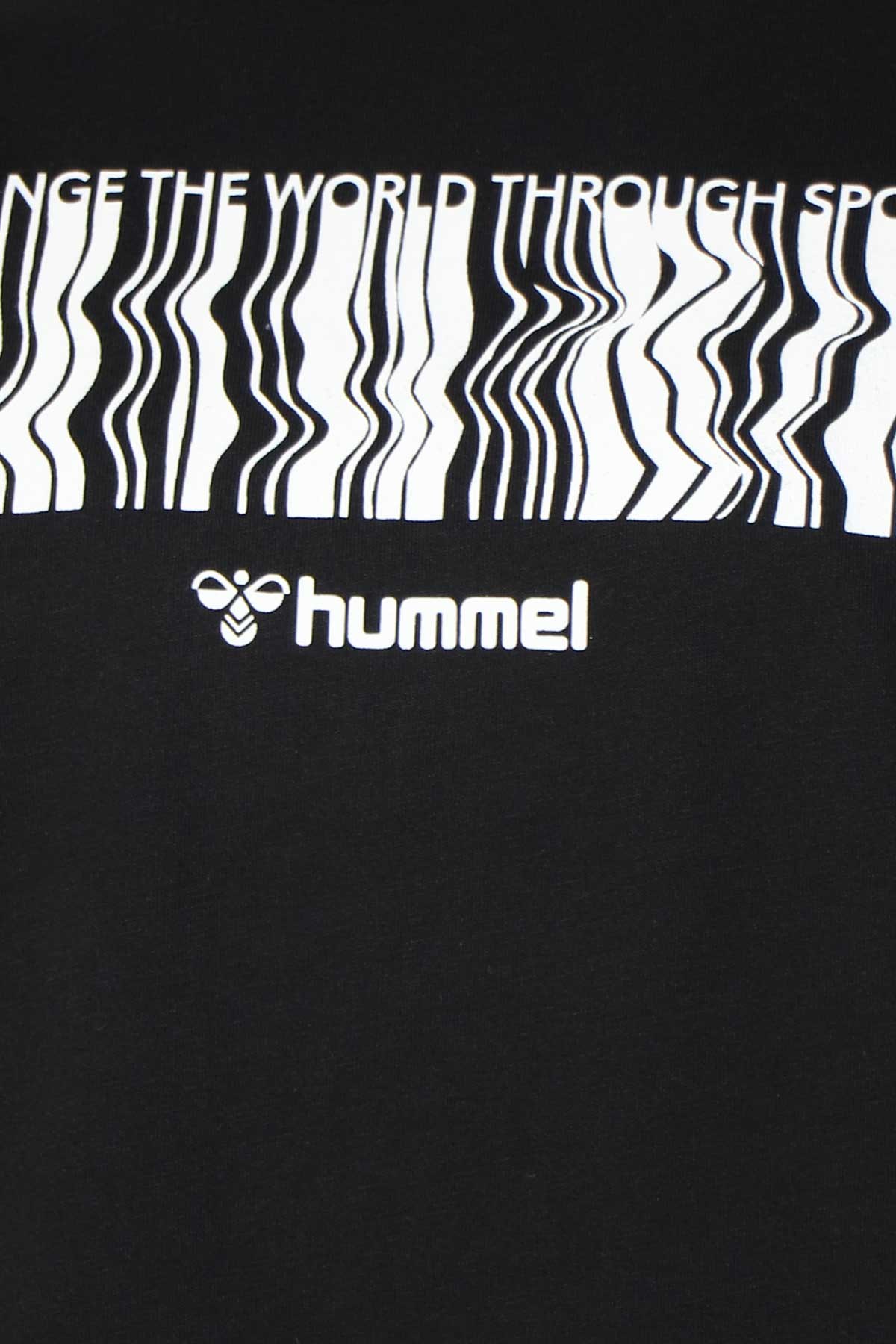 Hummel Kalista Erkek Tişört 911642-2001 Siyah
