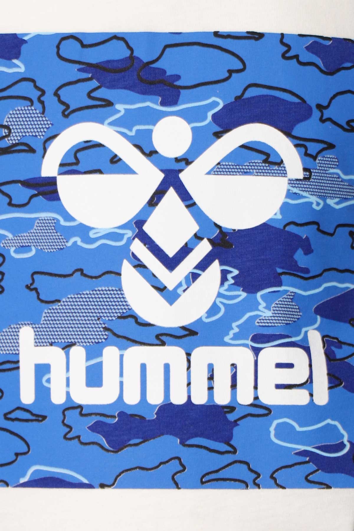 Hummel Adams Çocuk Tişört 911646-9003 Beyaz