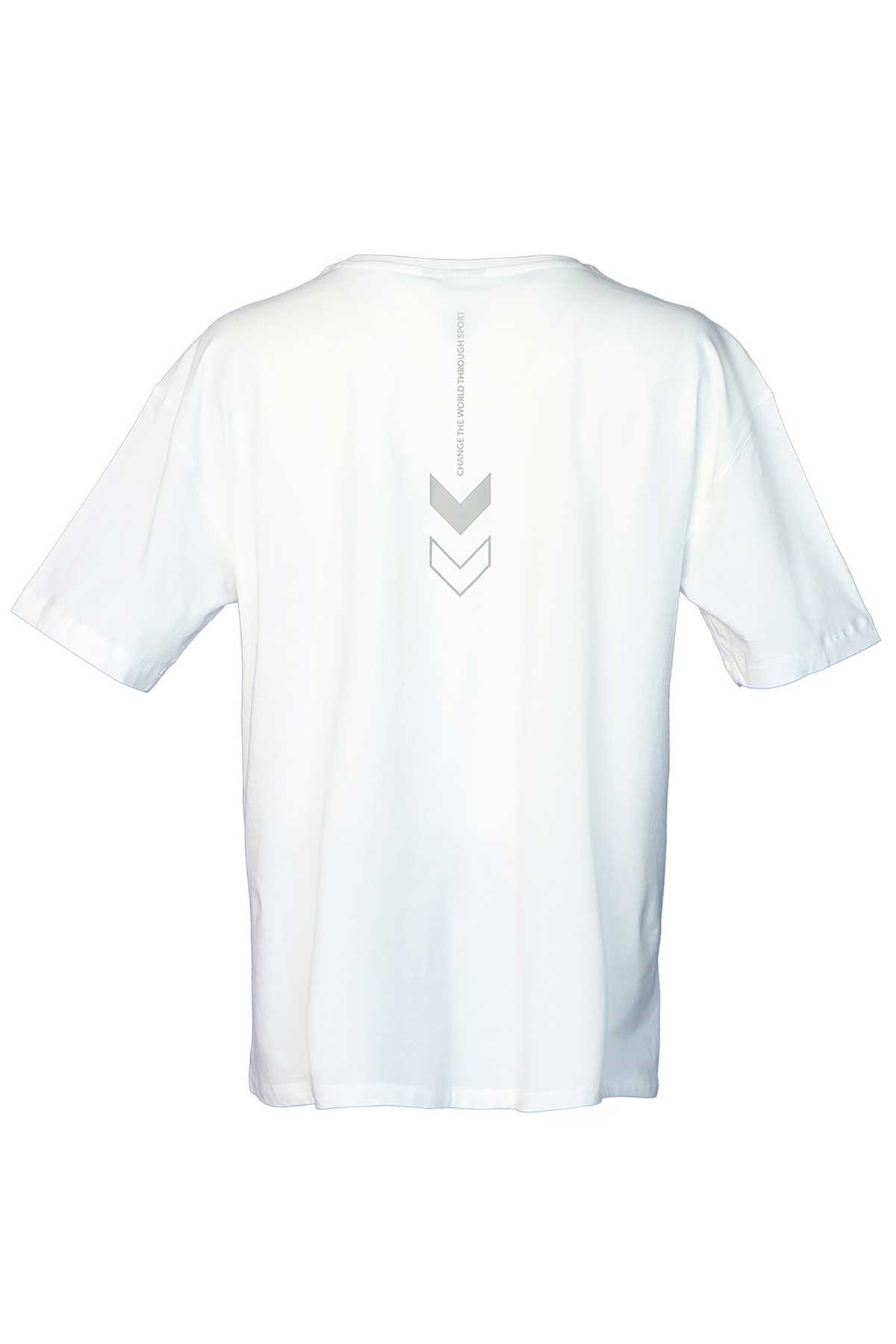 Hummel Clodi Kadın Tişört 911650-9003 Beyaz