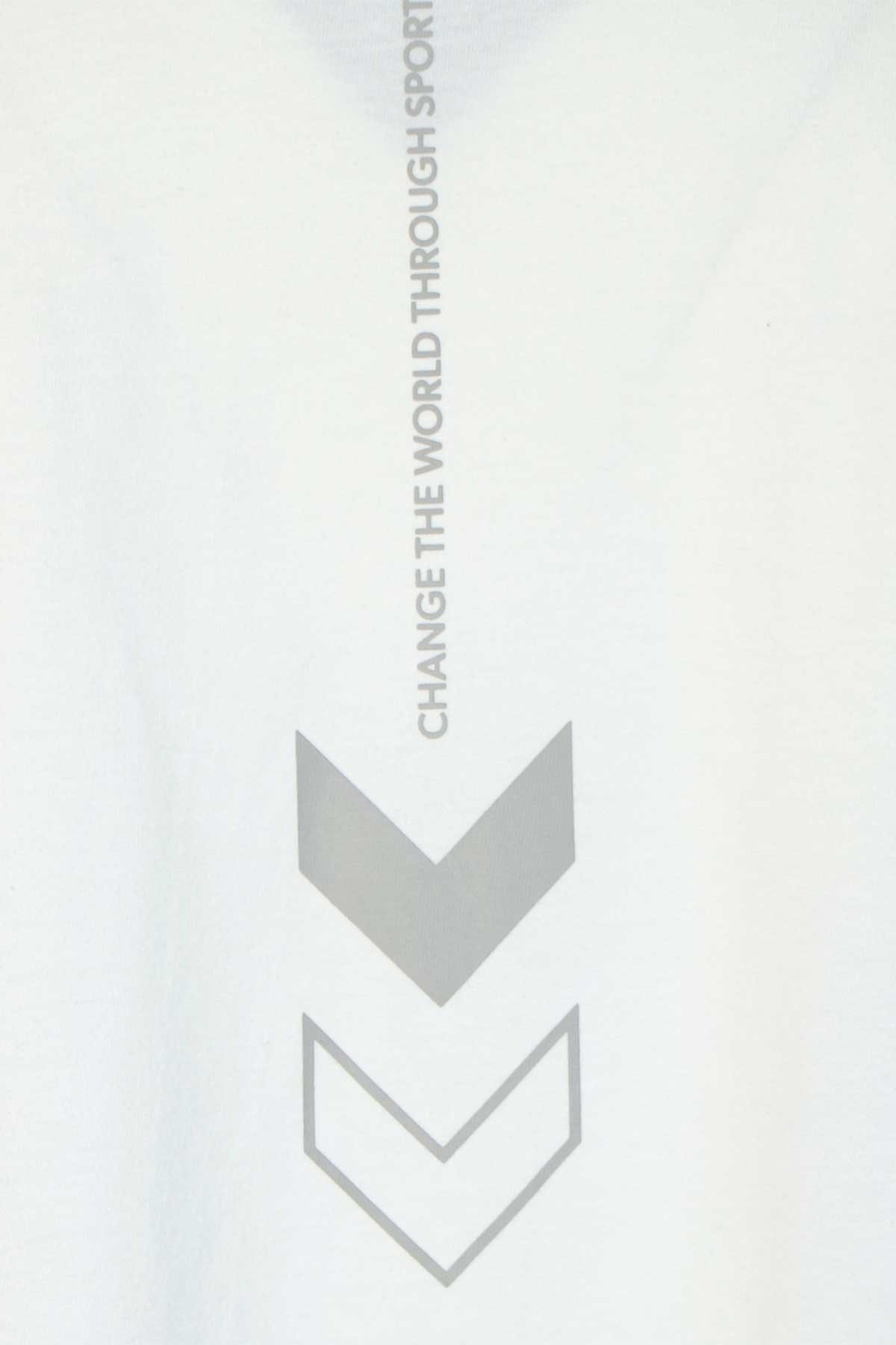 Hummel Clodi Kadın Tişört 911650-9003 Beyaz