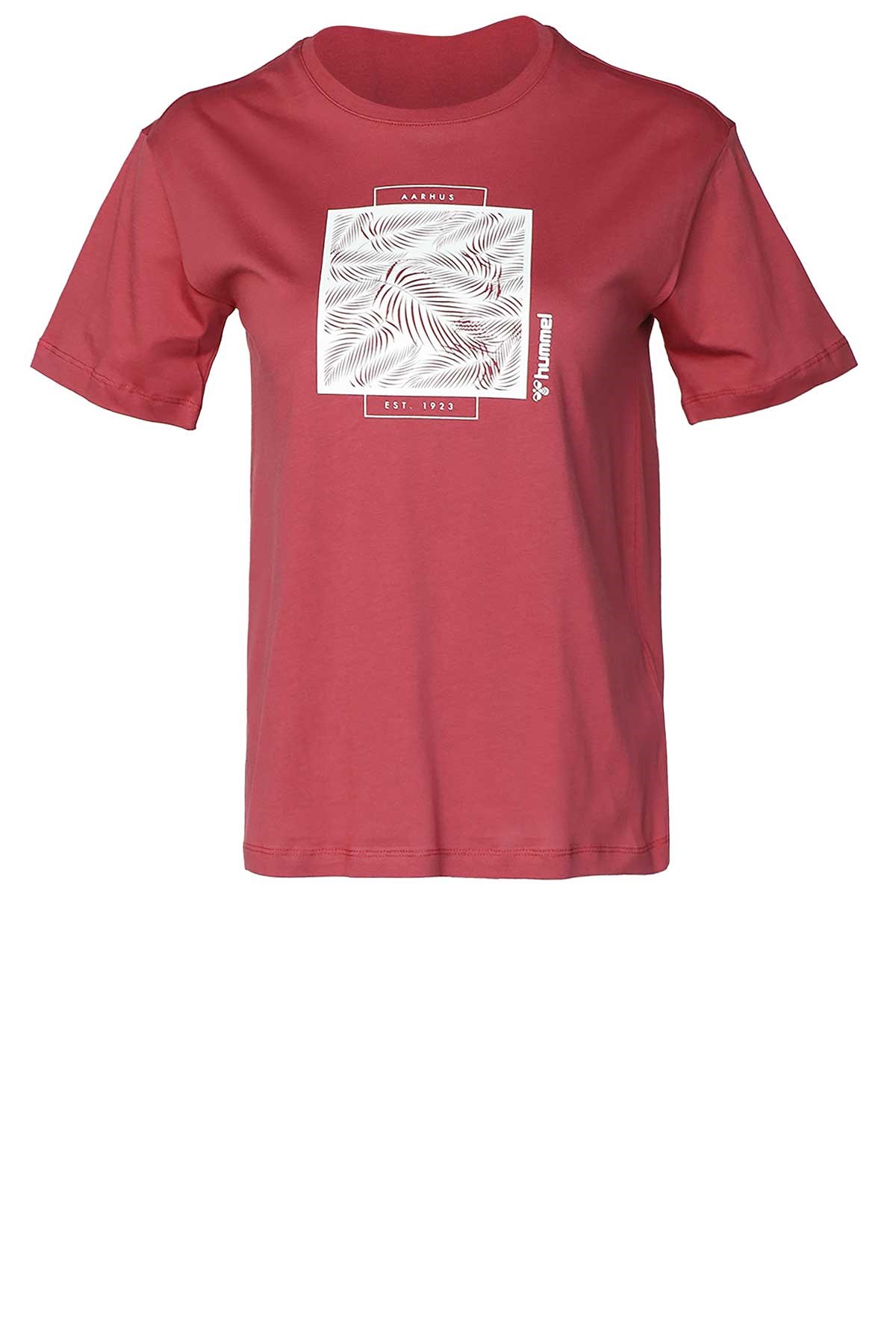 Hummel Elise Kadın Tişört 911651-2212 Kırmızı