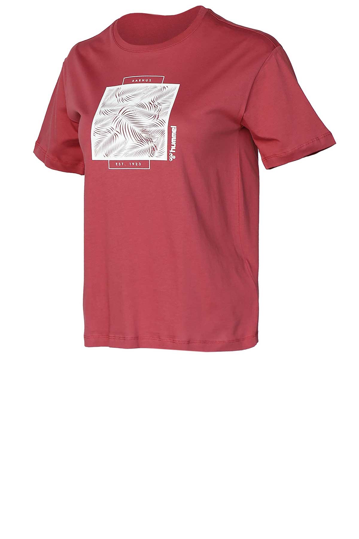 Hummel Elise Kadın Tişört 911651-2212 Kırmızı