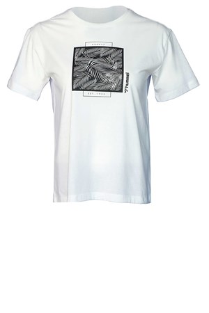 Hummel Elise Kadın Tişört 911651-9003 Beyaz