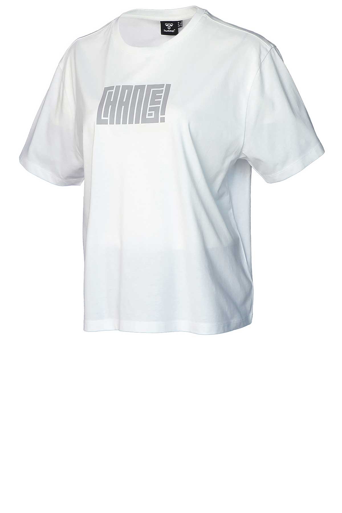 Hummel Fizz Kadın Tişört 911654-9003 Beyaz