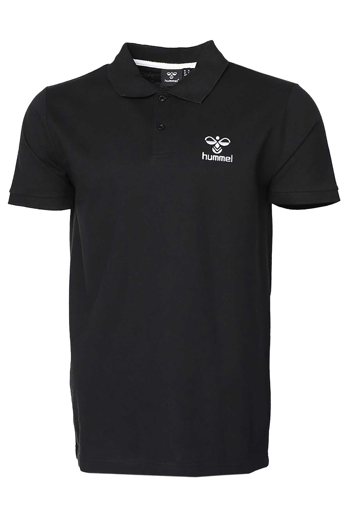 Hummel Leon Polo Erkek Tişört 911655-2001 Siyah