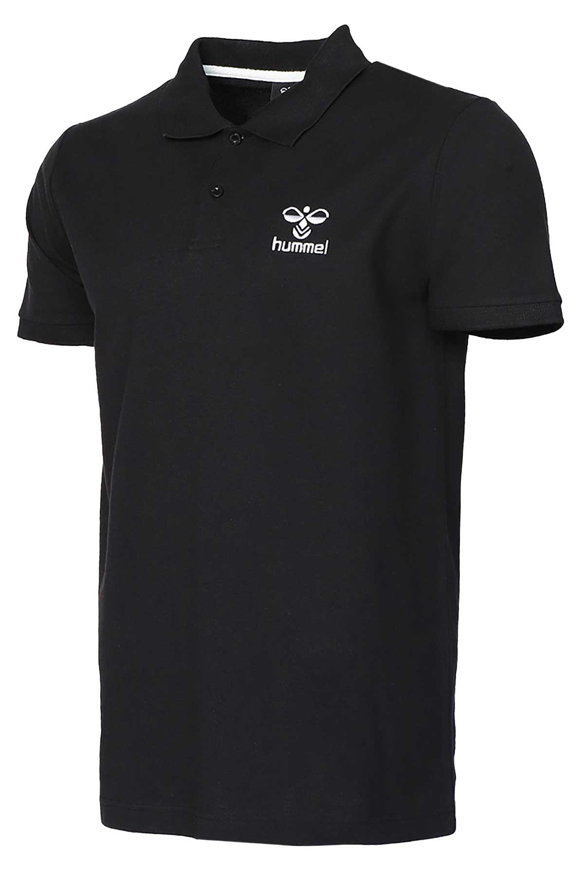 Hummel Leon Polo Erkek Tişört 911655-2001 Siyah