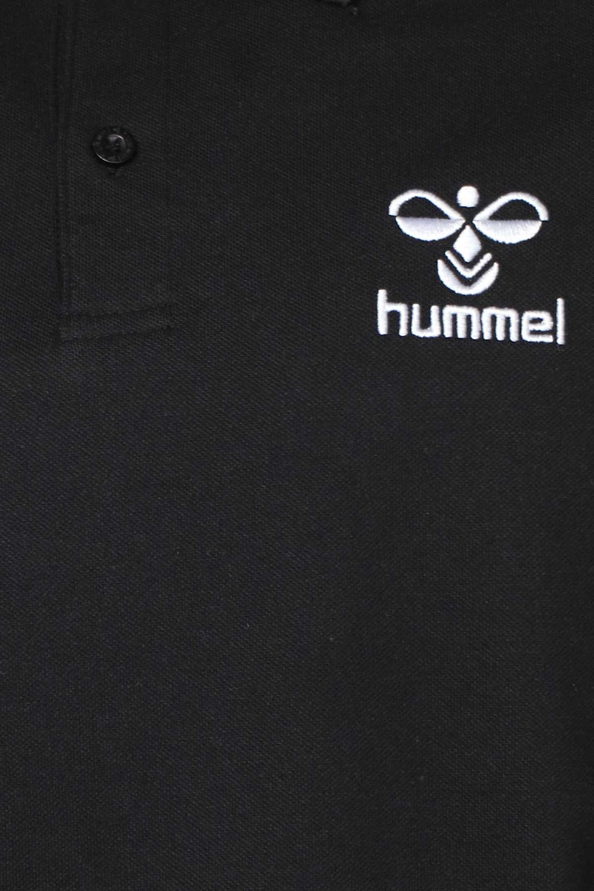 Hummel Leon Polo Erkek Tişört 911655-2001 Siyah