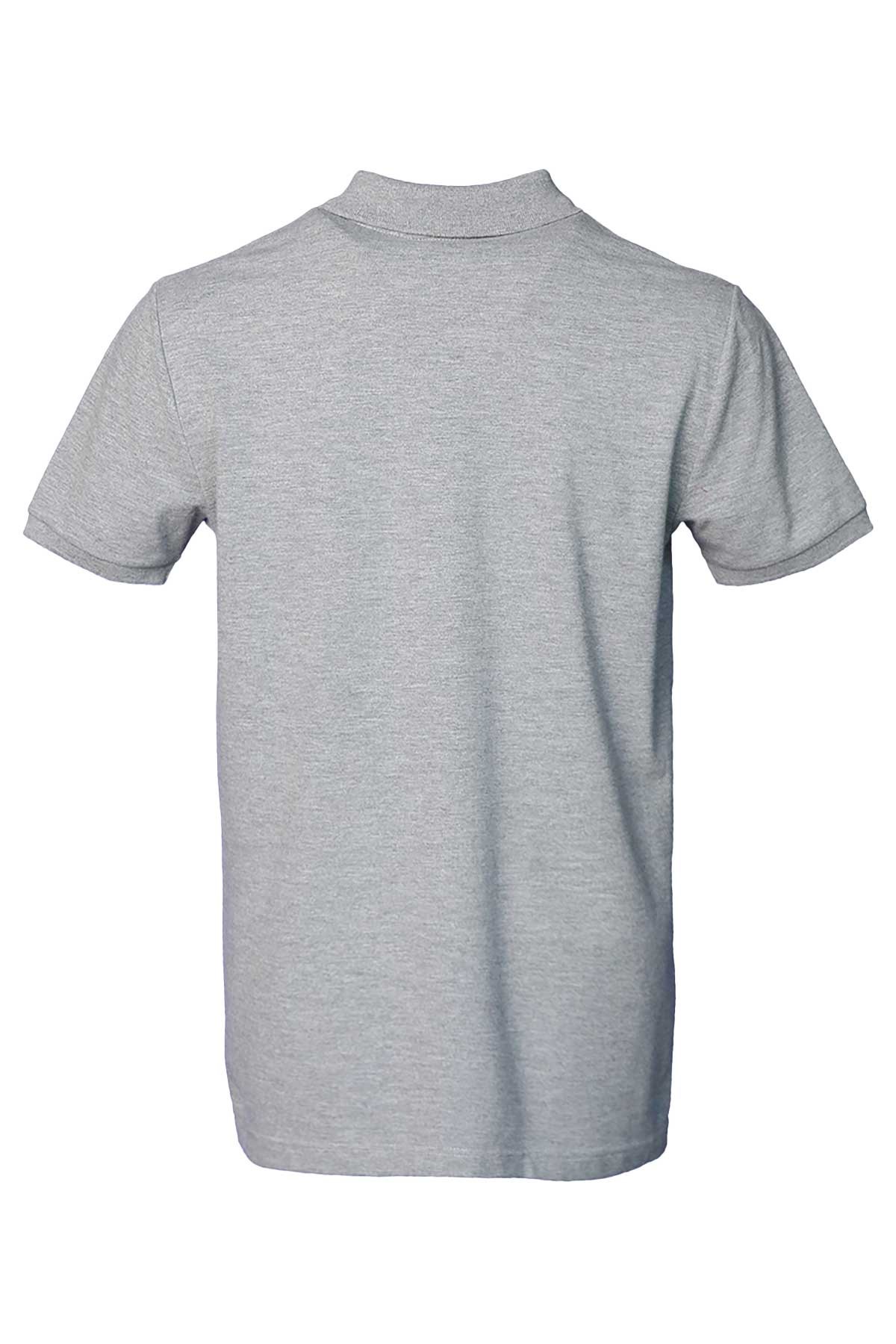 Hummel Leon Polo Erkek Tişört 911655-2007 Gri
