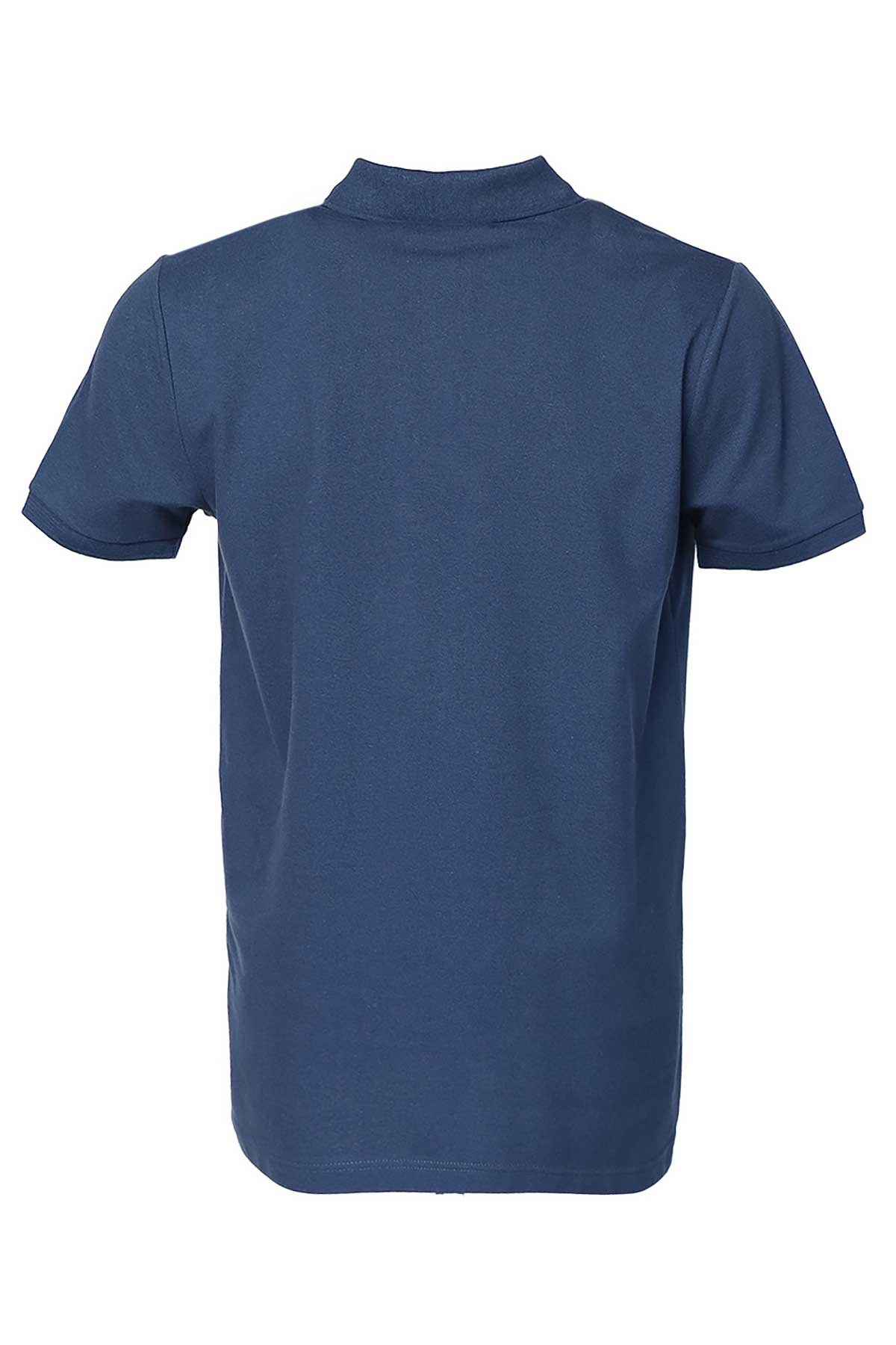 Hummel Leon Polo Erkek Tişört 911655-2223 Lacivert