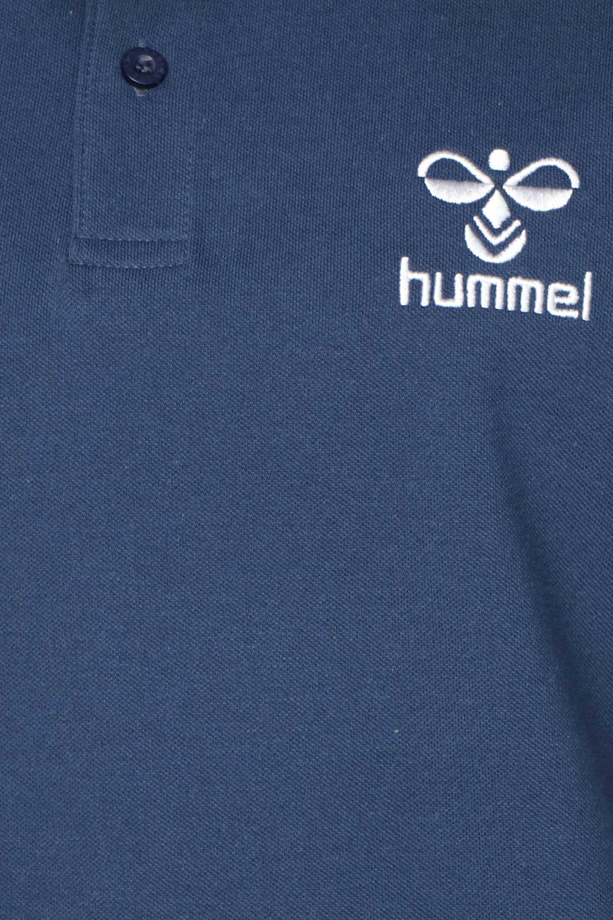 Hummel Leon Polo Erkek Tişört 911655-2223 Lacivert