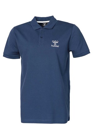 Hummel Leon Polo Erkek Tişört 911655-2223 Lacivert
