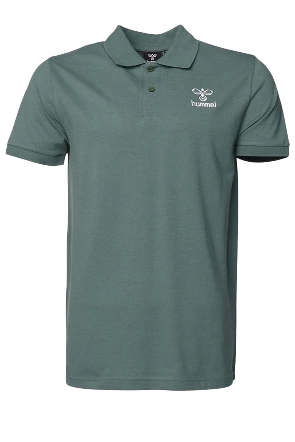 Hummel Leon Erkek Polo Yaka Tişört 911655-9852 Yeşil