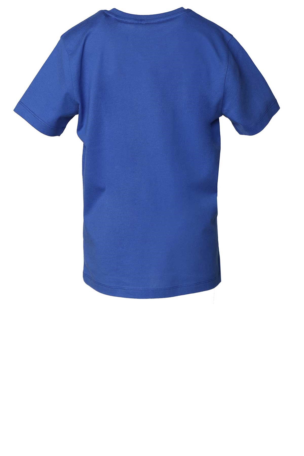 Hummel Gaiman Çocuk Tişört 911656-7837 Mavi