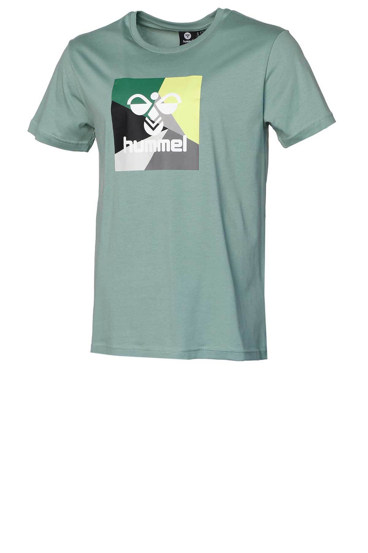 Hummel Hans Erkek Tişört 911663-6607 Yeşil