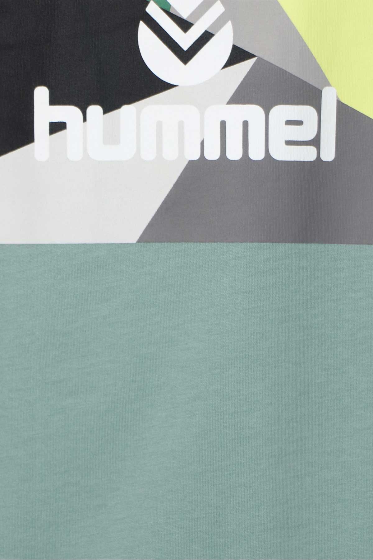 Hummel Hans Erkek Tişört 911663-6607 Yeşil