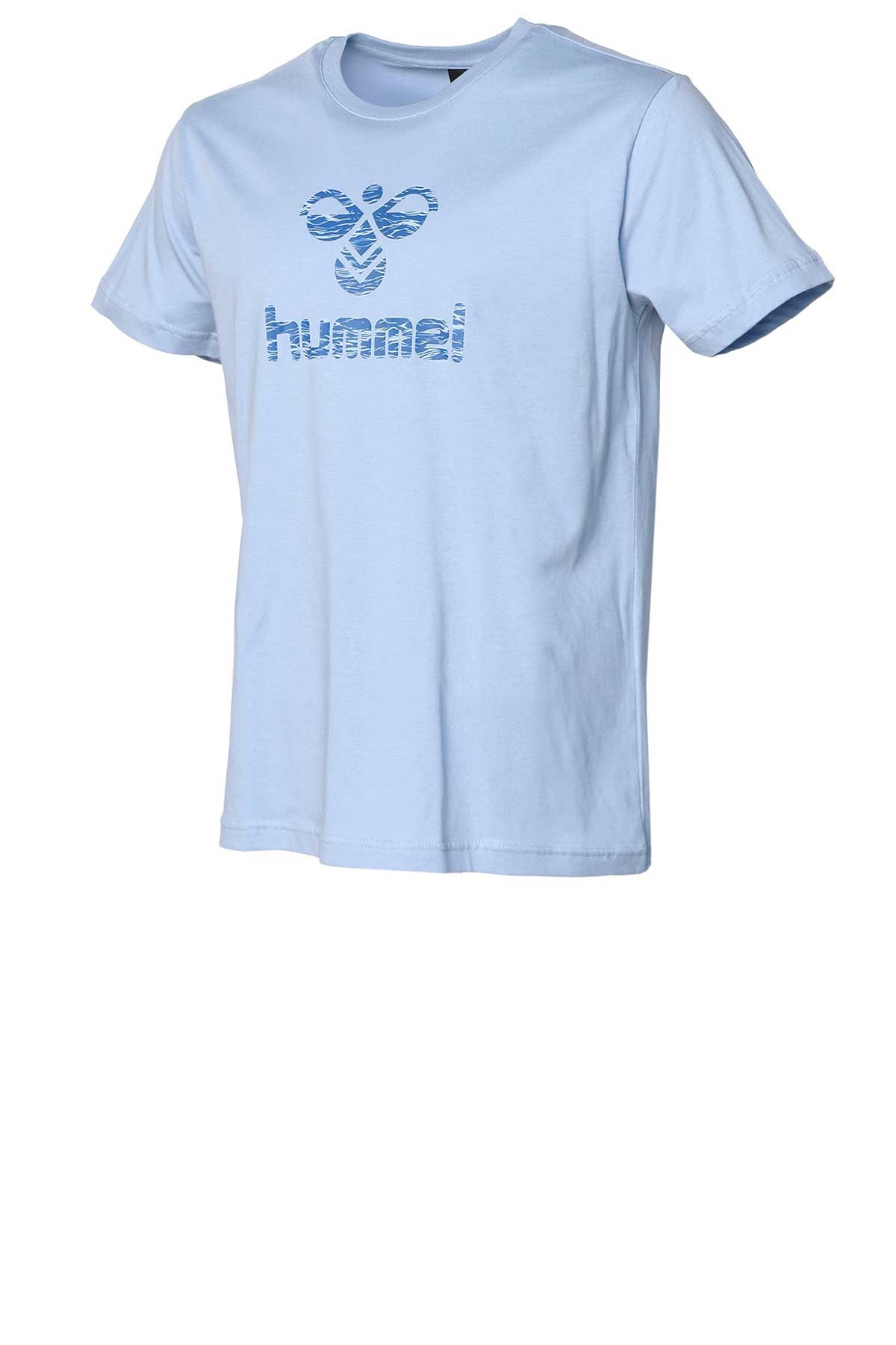 Hummel Huxley Erkek Tişört 911666-2225 Mavi