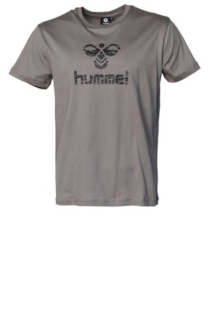 Hummel Huxley Erkek Tişört 911666-2590 Gri