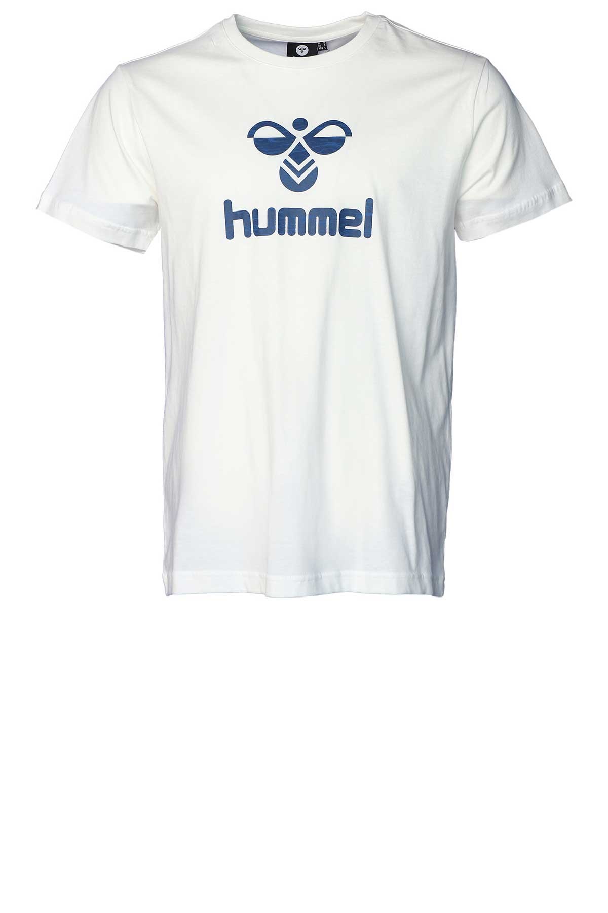 Hummel Huxley Erkek Tişört 911666-9003 Beyaz