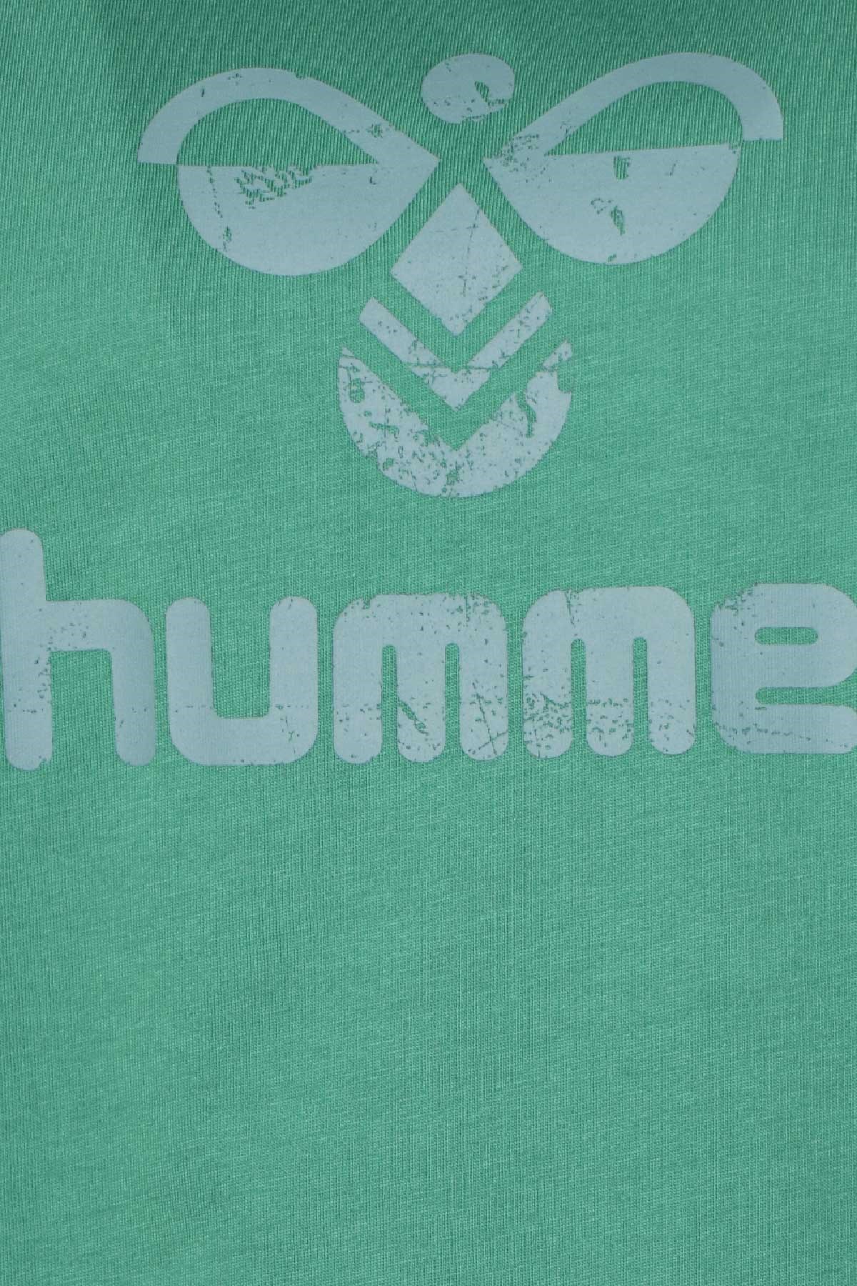 Hummel Leona Erkek Tişört 911667-6110 Yeşil