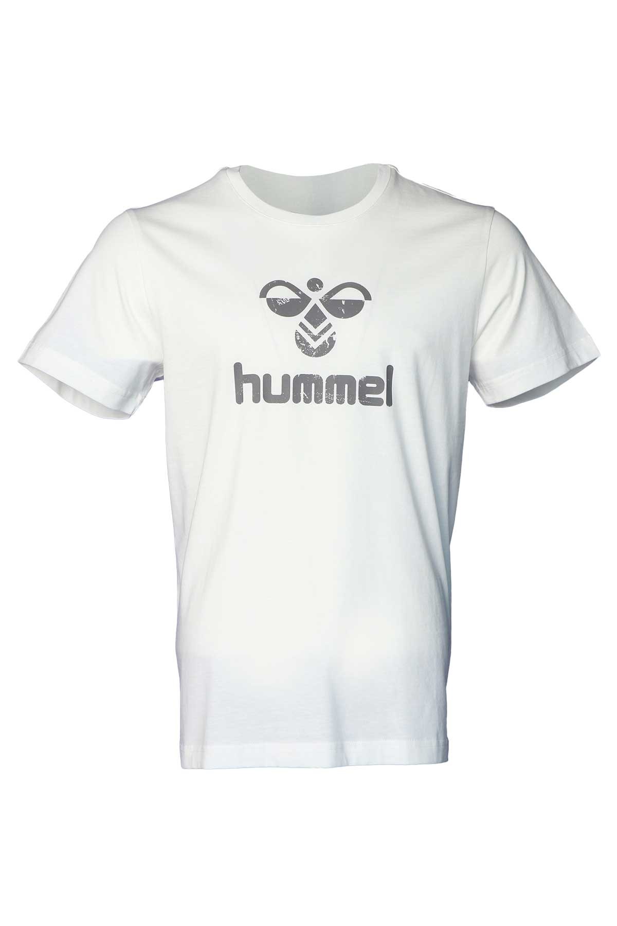 Hummel Leona Erkek Tişört 911667-9003 Beyaz