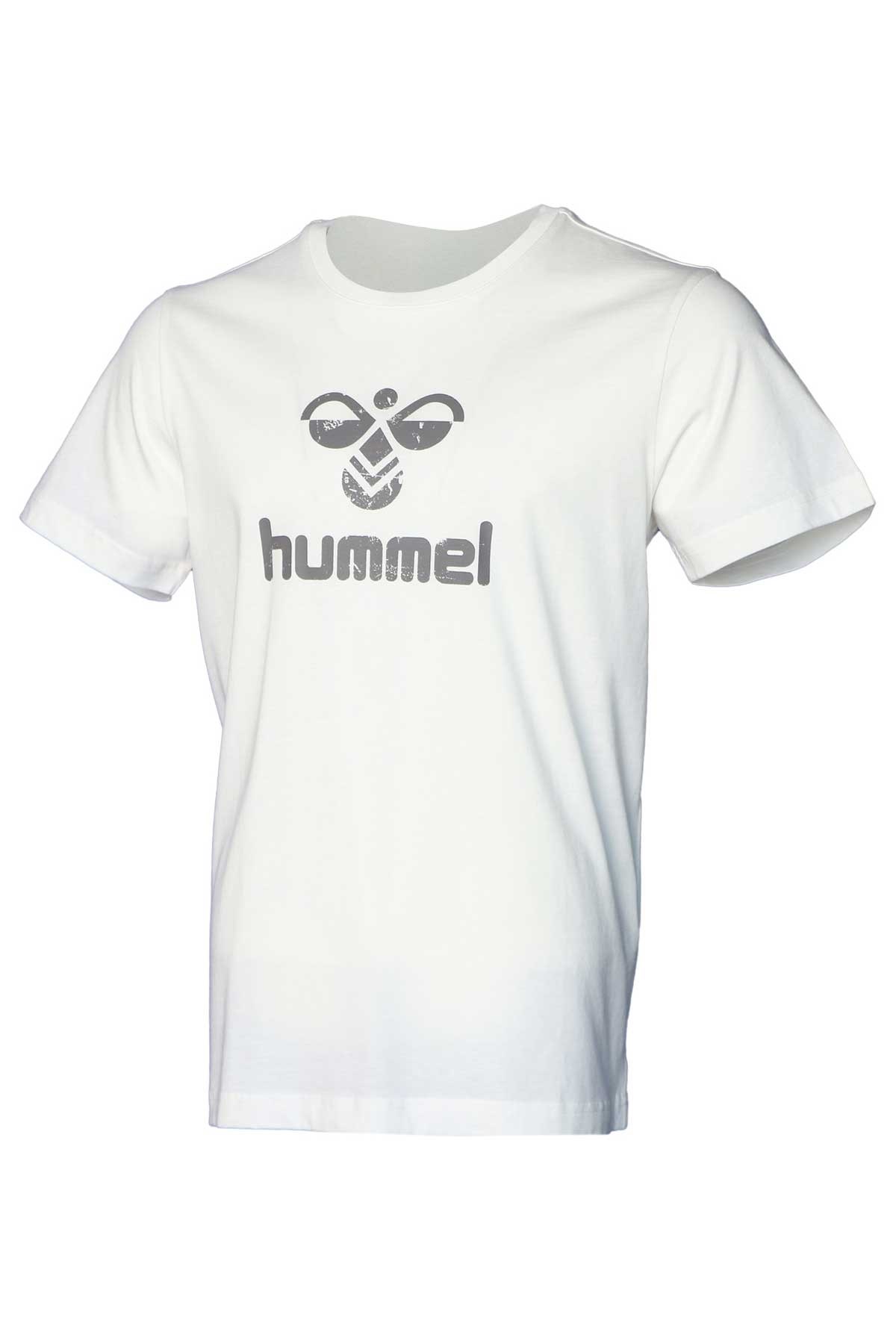 Hummel Leona Erkek Tişört 911667-9003 Beyaz