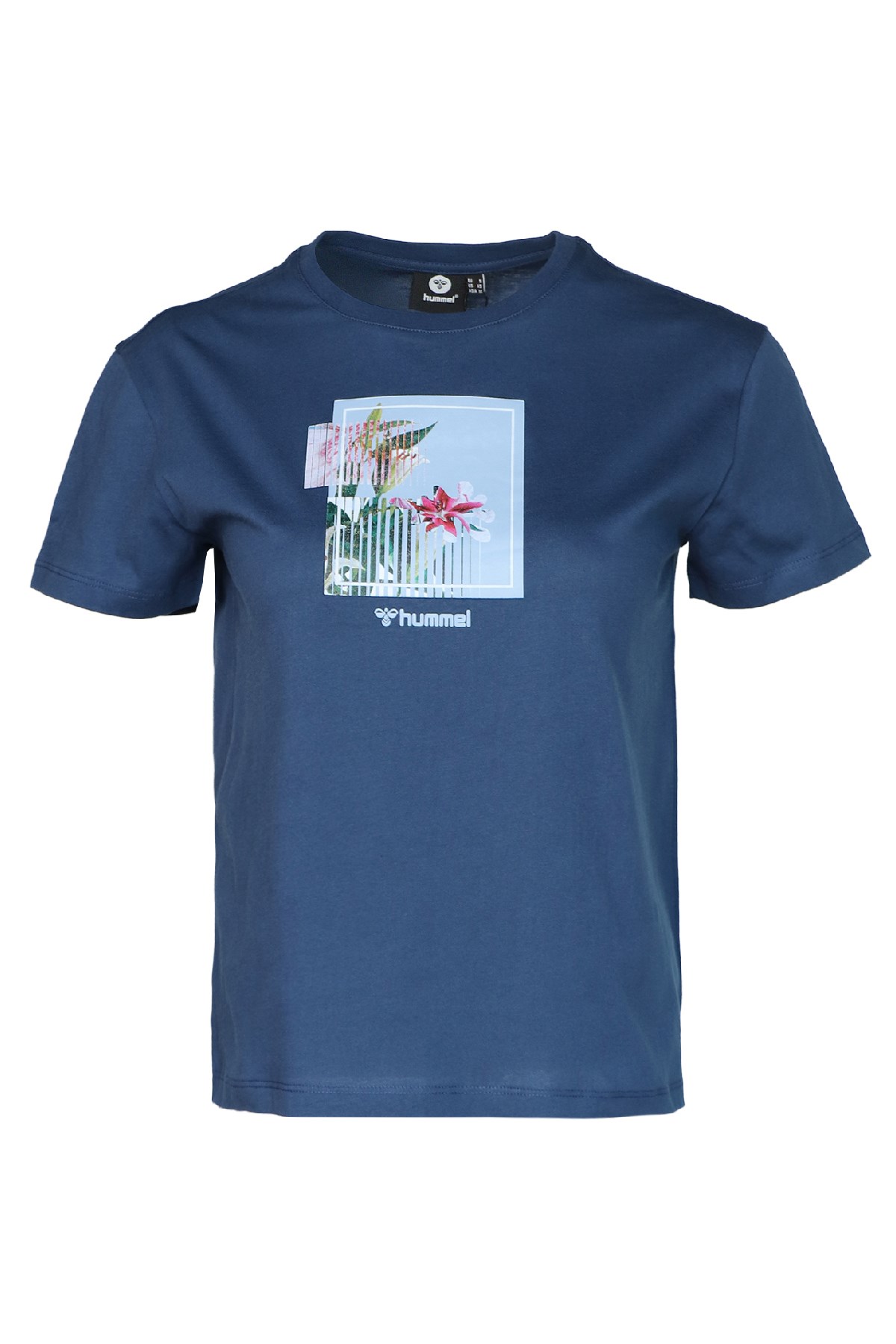 Hummel Nasus Kadın Tişört 911671-2223 Lacivert