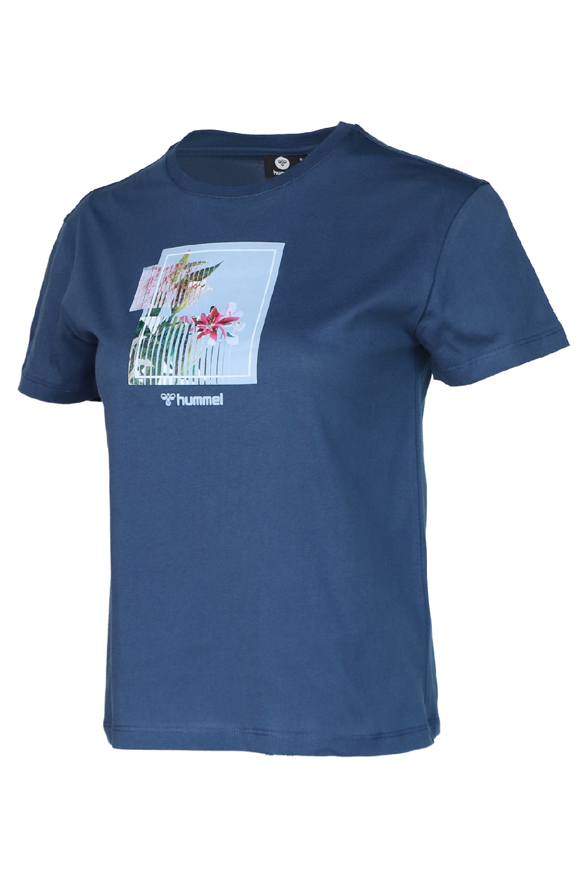 Hummel Nasus Kadın Tişört 911671-2223 Lacivert