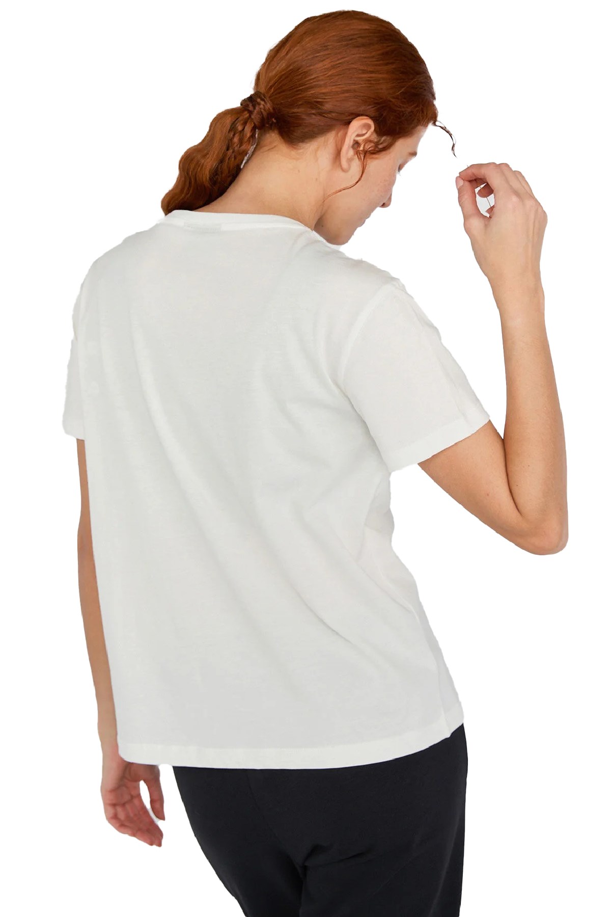 Hummel Nasus Kadın Tişört 911671-9003 Beyaz