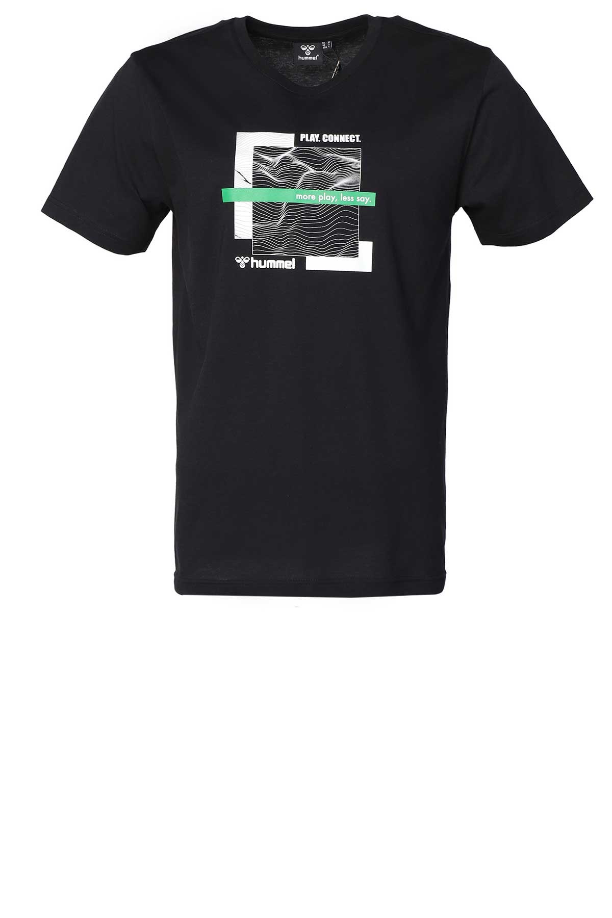 Hummel Neeko Erkek Tişört 911672-2001 Siyah