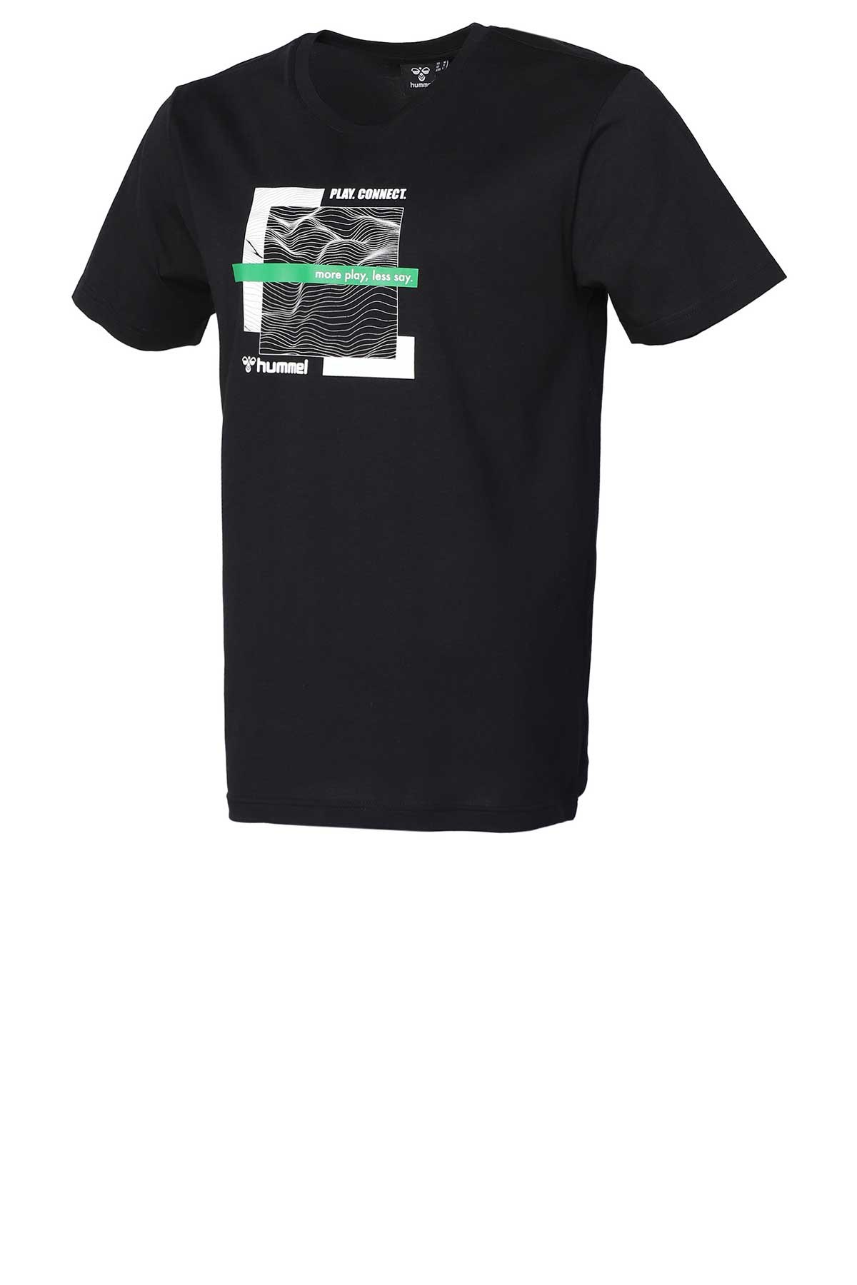 Hummel Neeko Erkek Tişört 911672-2001 Siyah