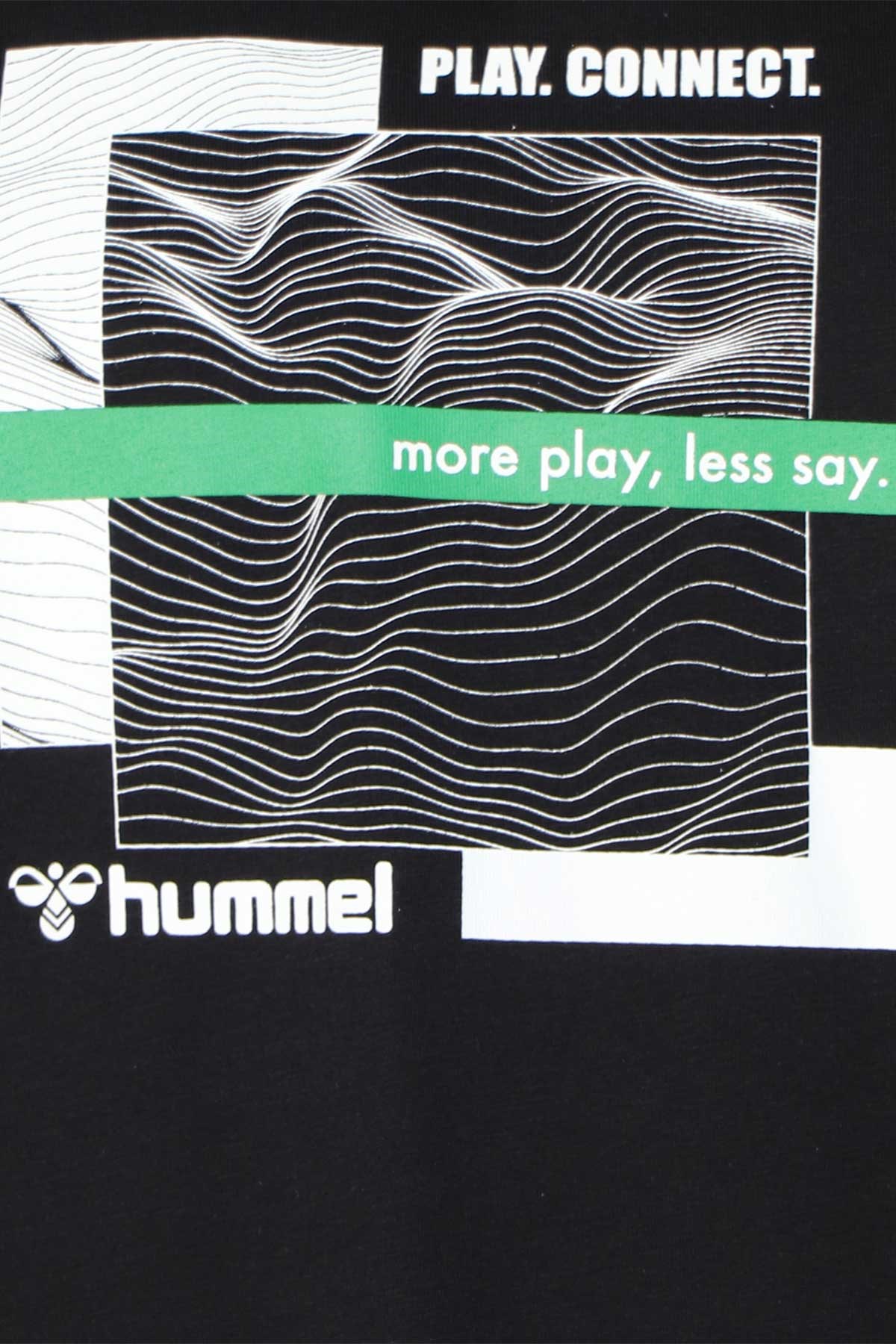 Hummel Neeko Erkek Tişört 911672-2001 Siyah