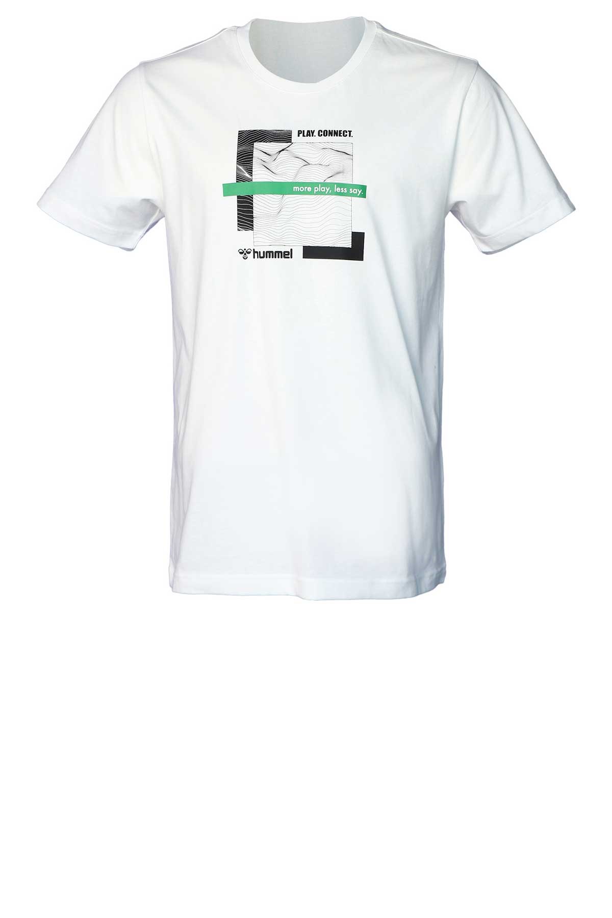 Hummel Neeko Erkek Tişört 911672-9003 Beyaz