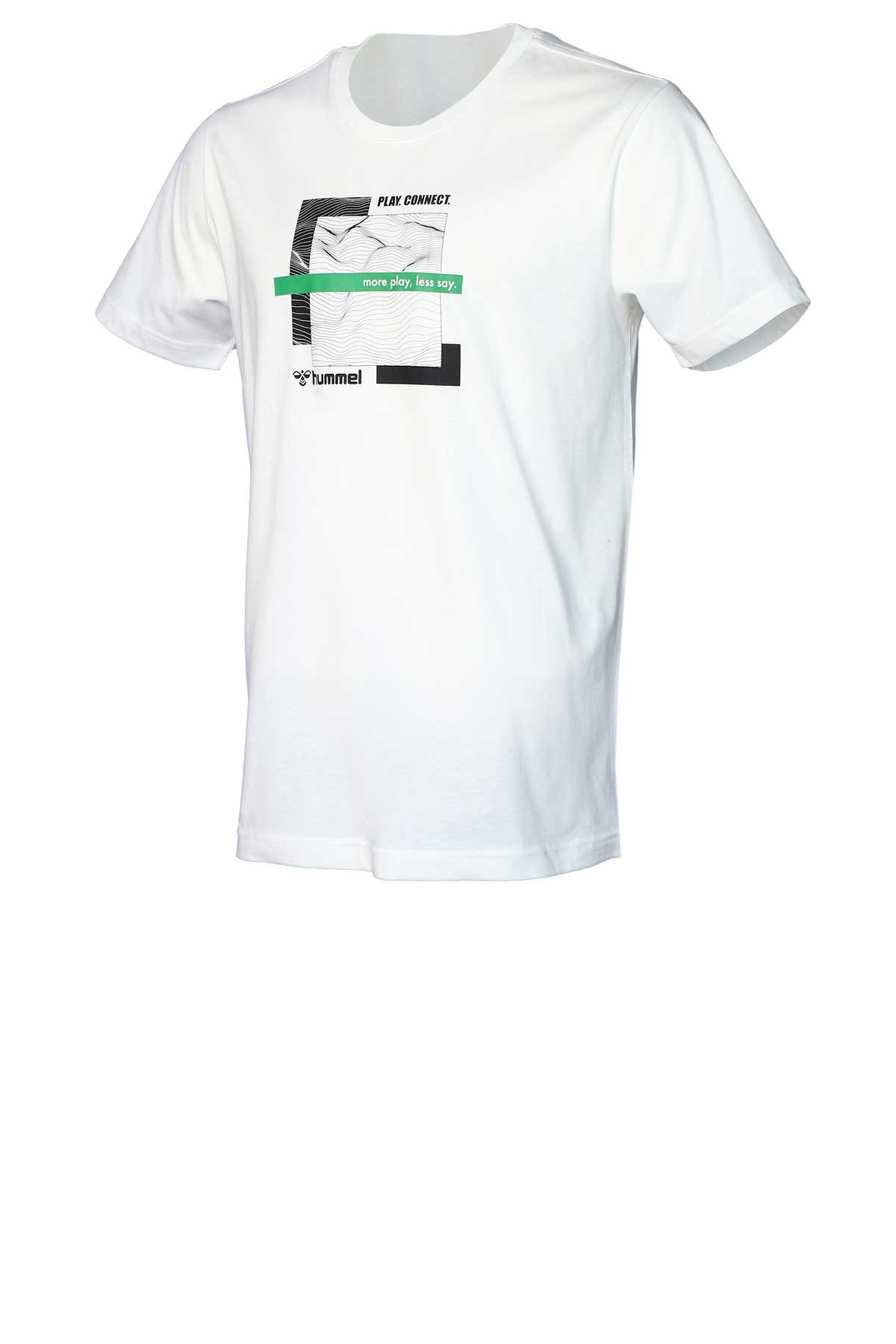 Hummel Neeko Erkek Tişört 911672-9003 Beyaz