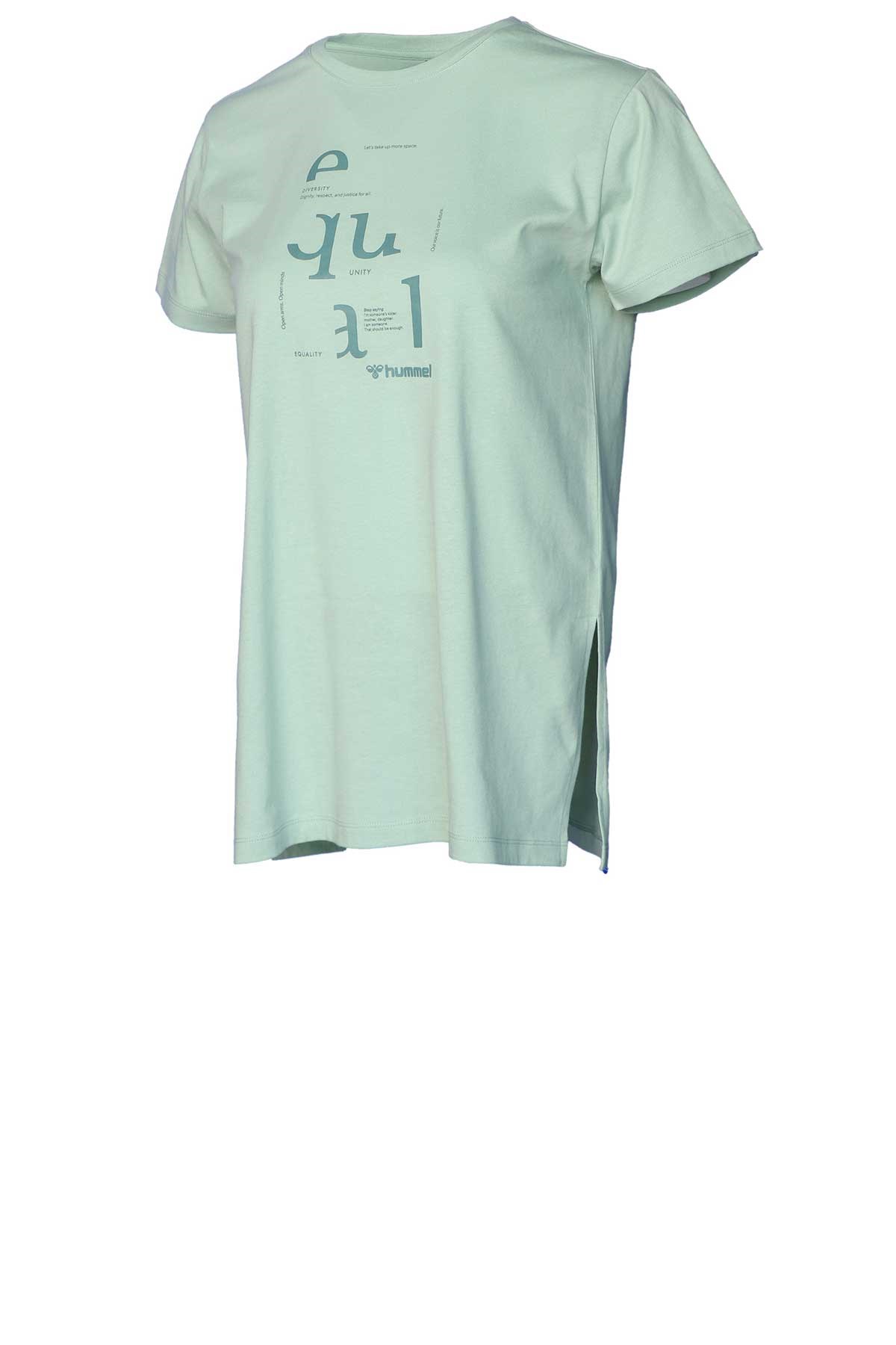 Hummel Nissi Kadın Tişört 911674-6117 Yeşil