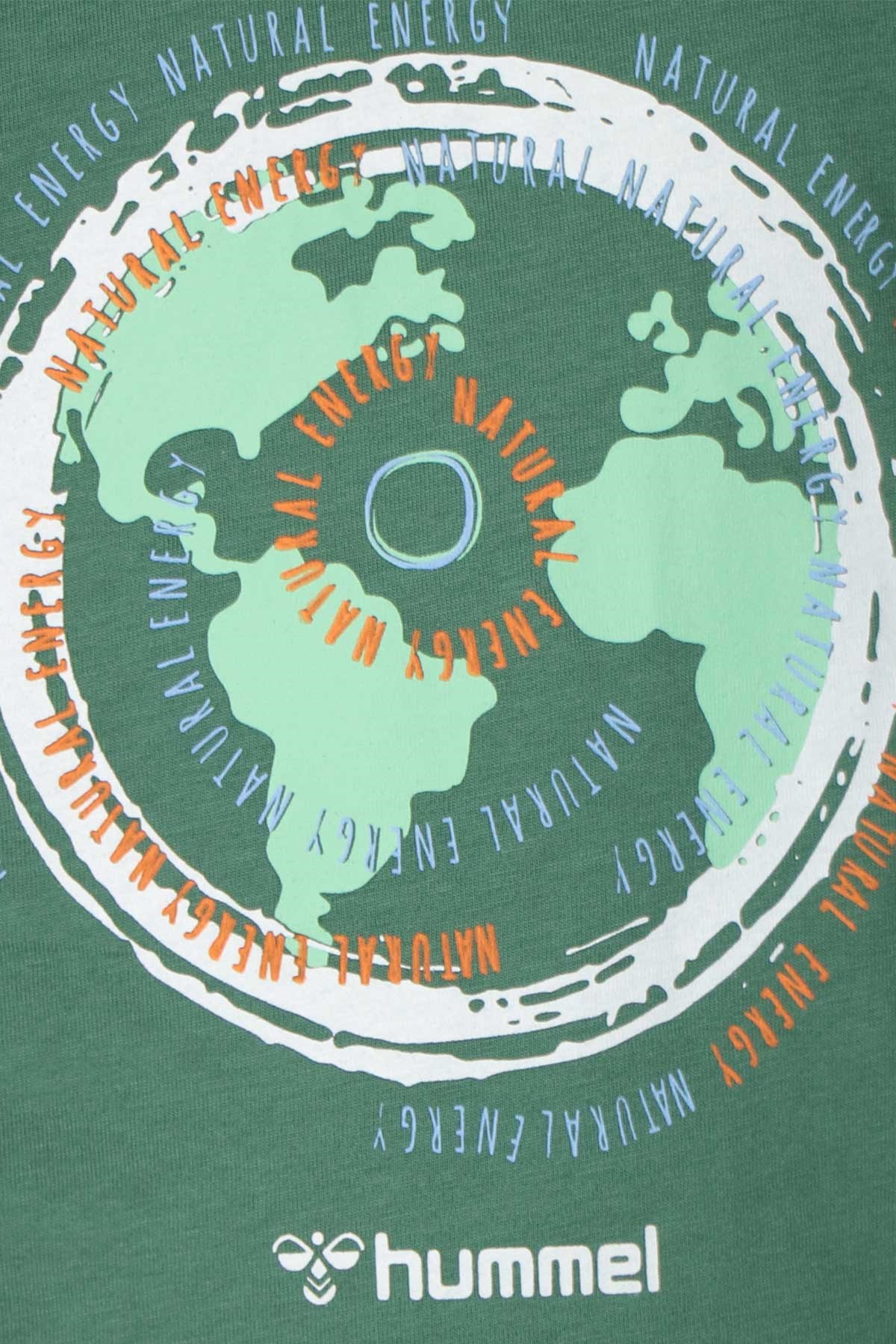 Hummel Olaf Çocuk Tişört 911678-6110 Yeşil