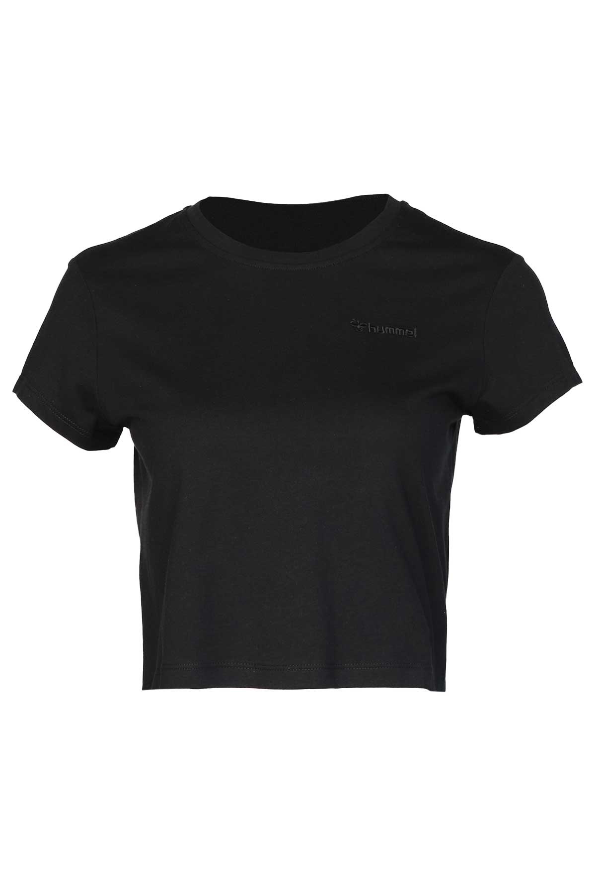 Hummel T-Mt Emmi Short Kadın Tişört 911681-2001 Siyah