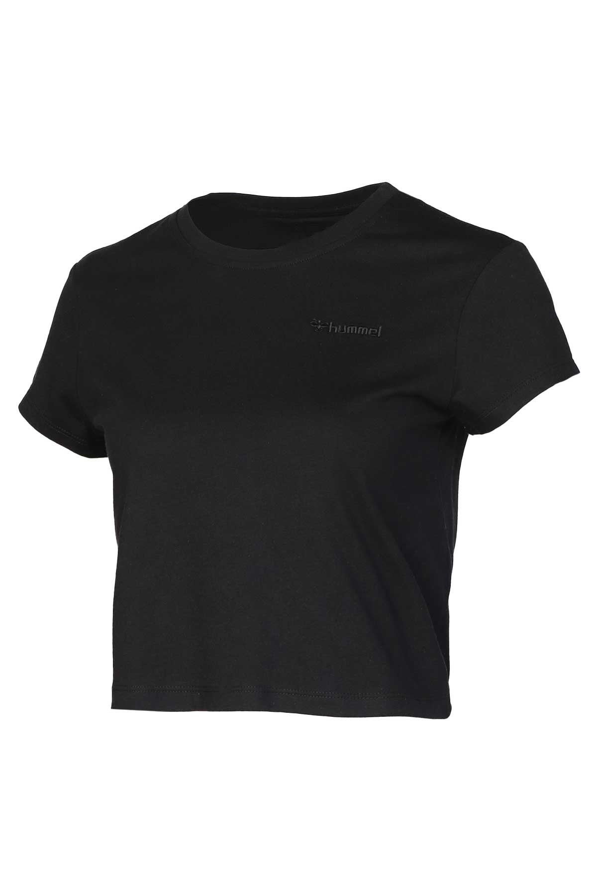 Hummel T-Mt Emmi Short Kadın Tişört 911681-2001 Siyah