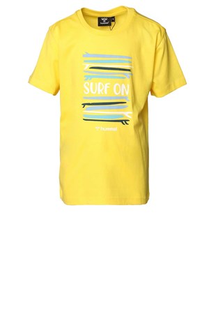 Hummel Paco Çocuk Tişört 911682-5102 Sarı